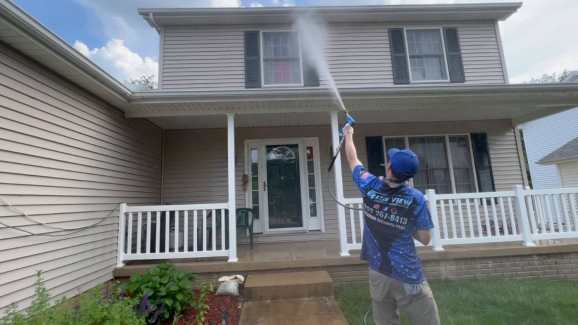 Revitalizing Homes with Blue View Power Washing: Professional Power Washing and Pressure Washing in Dunlap, Illinois Thumbnail